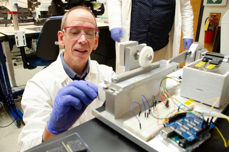Electrode cuff developed at WVU improves testing of medical treatments that use electricity to heal