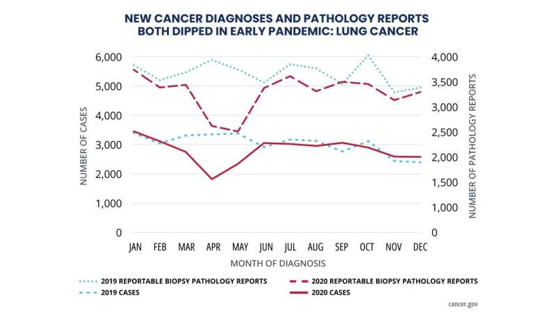 Embargoed: Annual Report to the Nation part 2: New cancer diagnoses fell abruptly early in the COVID-19 pandemic
