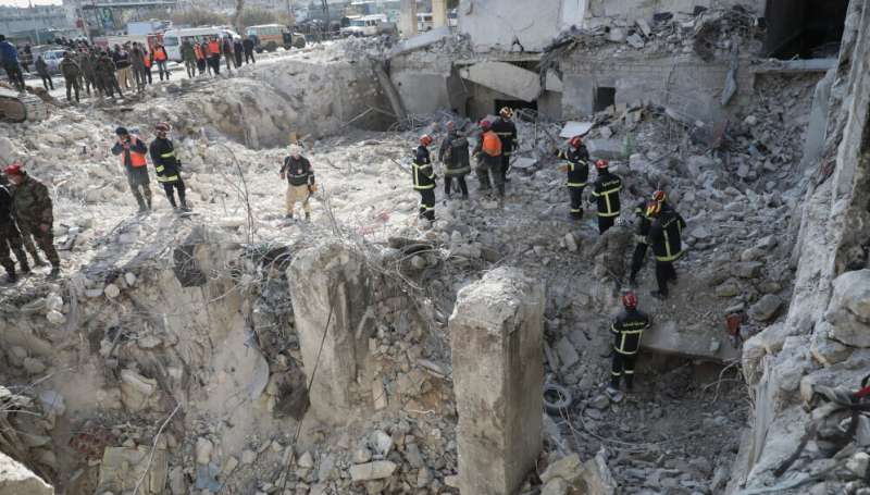 Epidemic fears after health teams die in Syria quake