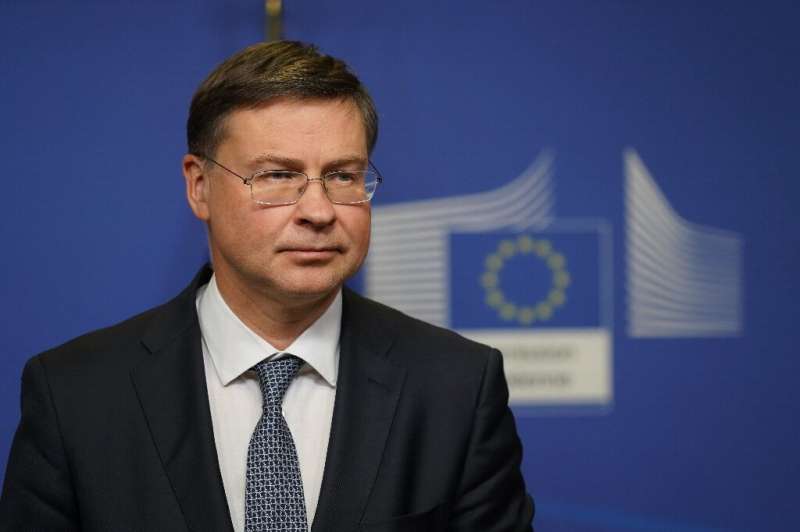 European Union trade commissioner Valdis Dombrovskis said the bloc is willing to work 'as fast as possible' to seal a deal with 