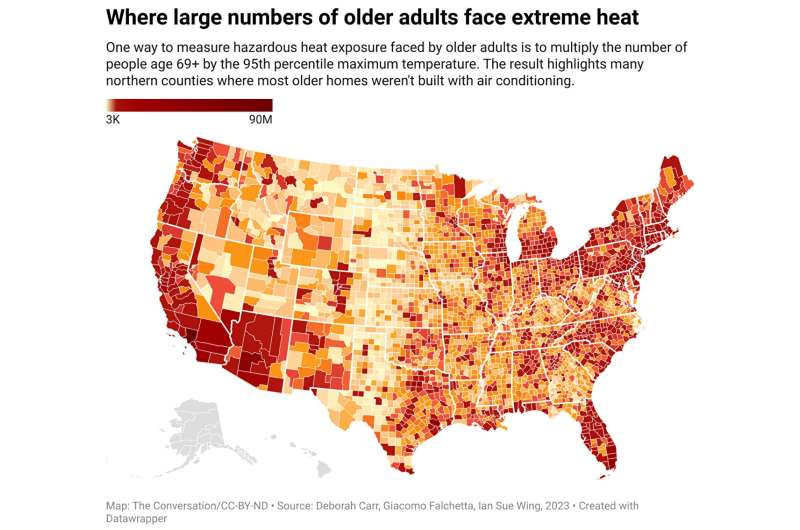 Extreme heat, an aging population and climate change are putting ever more people at risk