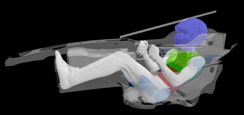 F1 driver seat 'avatar' has potential to improve comfort and performance