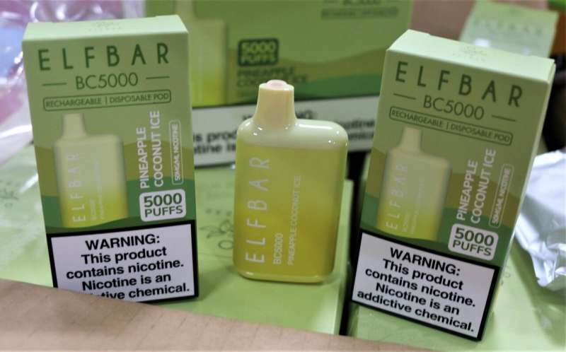 FDA seizes 1.5 million illegal vaping products, including elf bar
