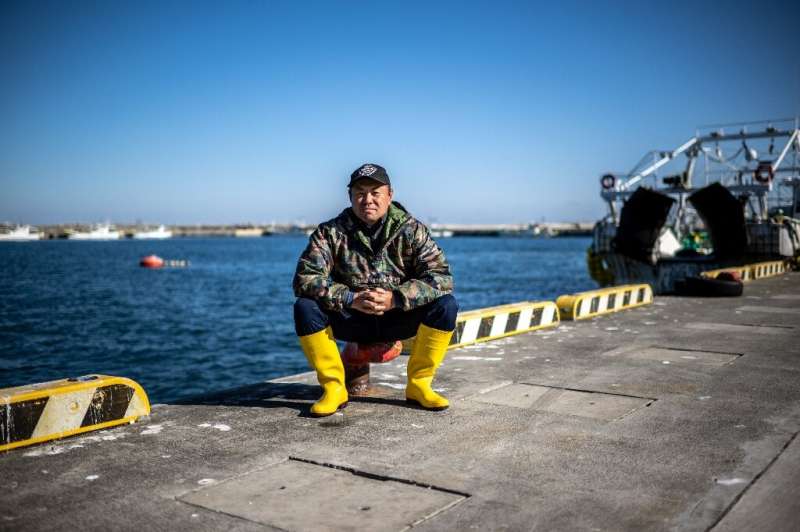 Fisherman Masahiro Ishibashi fears consumers will be spooked by the wastewater release