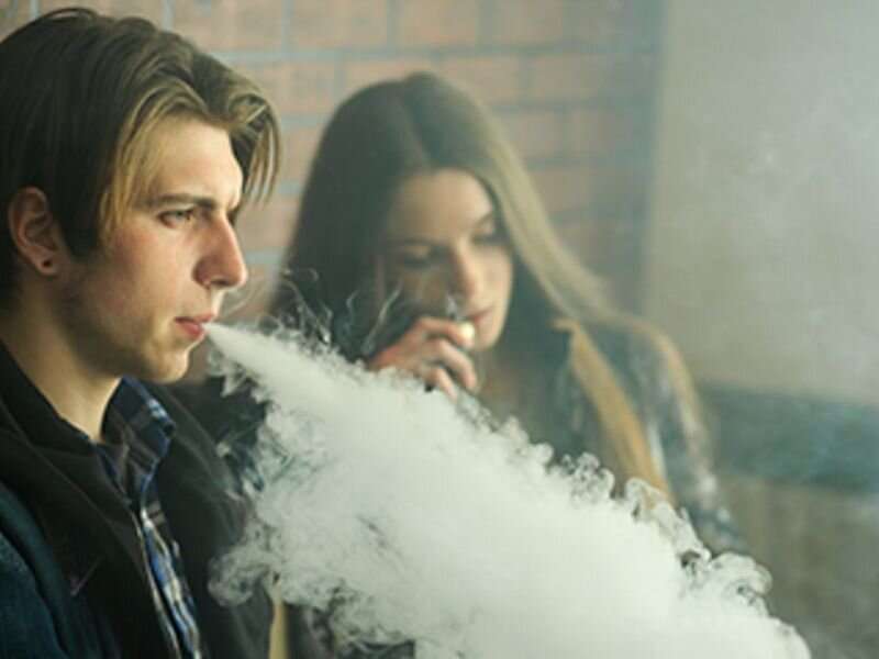 For over 1 in 10 young U.S. adults, vaping is a regular habit