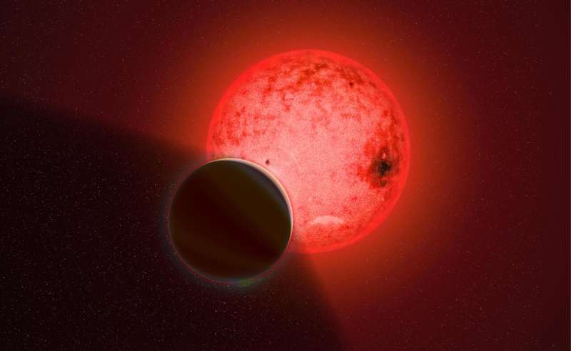 “Forbidden” planet orbiting small star challenges gas giant formation theories