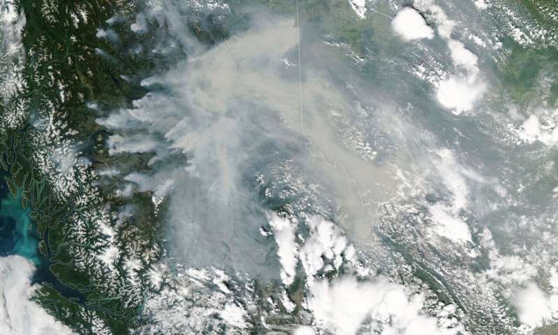 Forest fires in British Columbia are 30 times worse than average