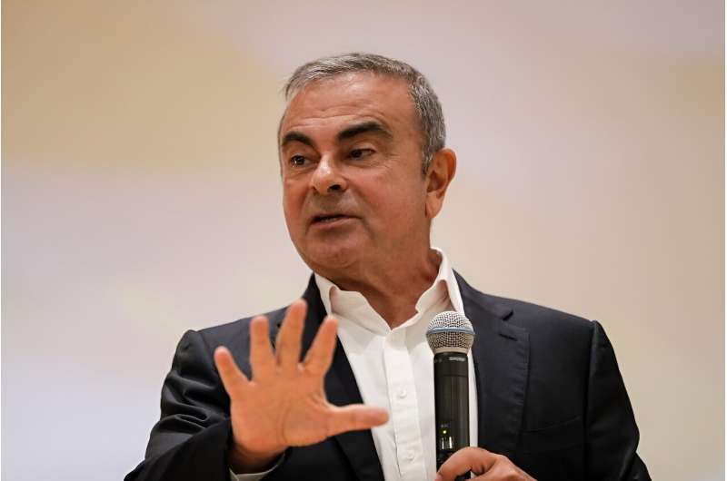Former Nissan chairman Carlos Ghosn made a dramatic escape from Japan hidden in an audio-equipment box in 2019