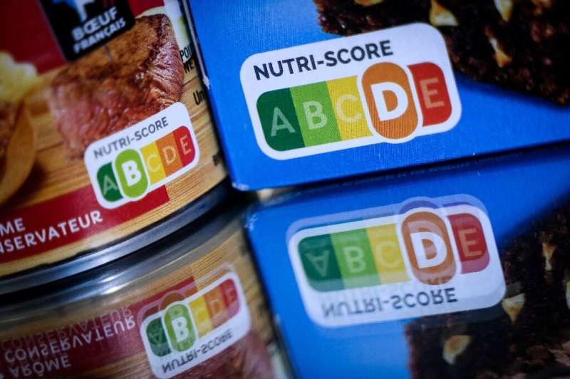 France's Nutri-Score labels rank food products on a green-to-red and A-to-E scale based on their nutritional value, from contain