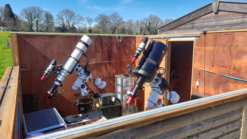From textbook to telescope: Campus observatory adds shine to astrophysics courses