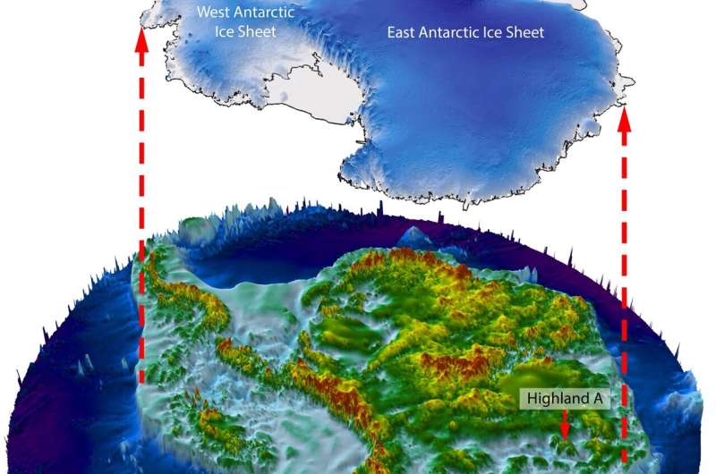 'Frozen in time' landscape discovered under Antarctic ice