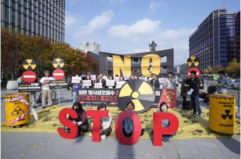 Fukushima Daiichi nuclear plant starts 3rd release of treated radioactive wastewater into the sea
