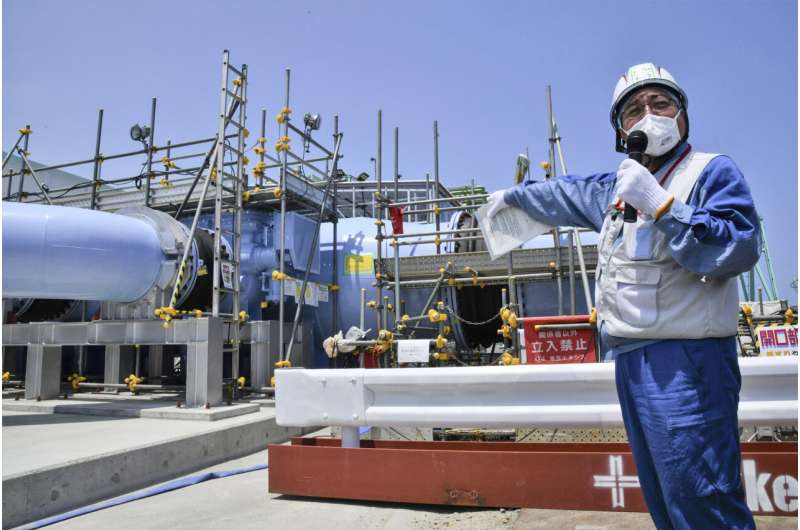 Fukushima nuclear plant operator says equipment to release treated wastewater into sea is complete
