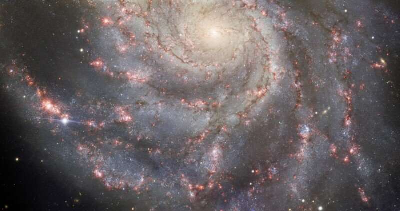 Gemini North back on sky with dazzling image of supernova in the Pinwheel Galaxy