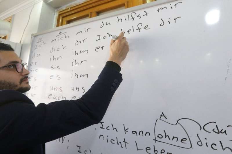 German classes have proliferated in recent years in Syria where the vast majority of foreign language students had until recentl