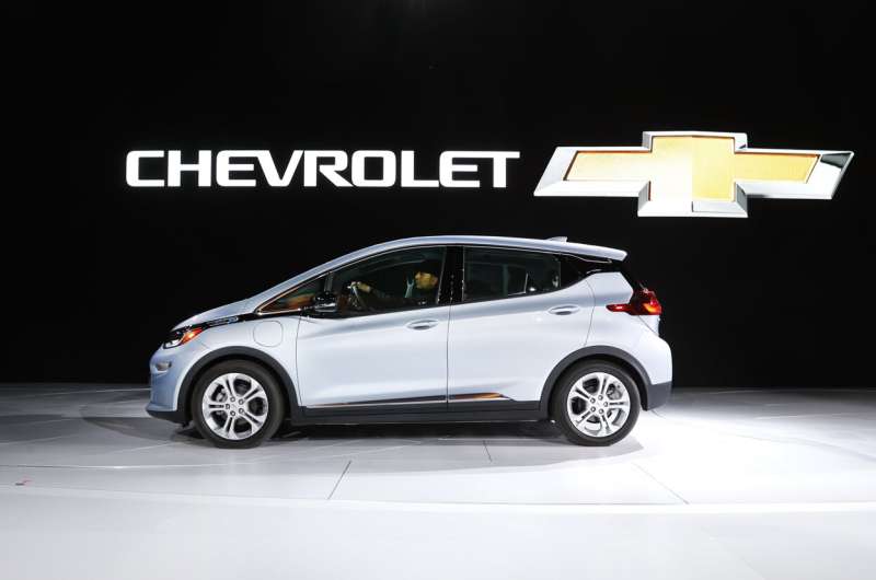 GM passes Ford to take No. 2 spot in EV sales behind Tesla