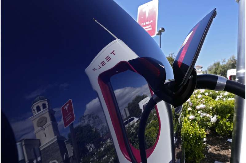 GM's electric vehicles will gain access to Tesla's vast charging network