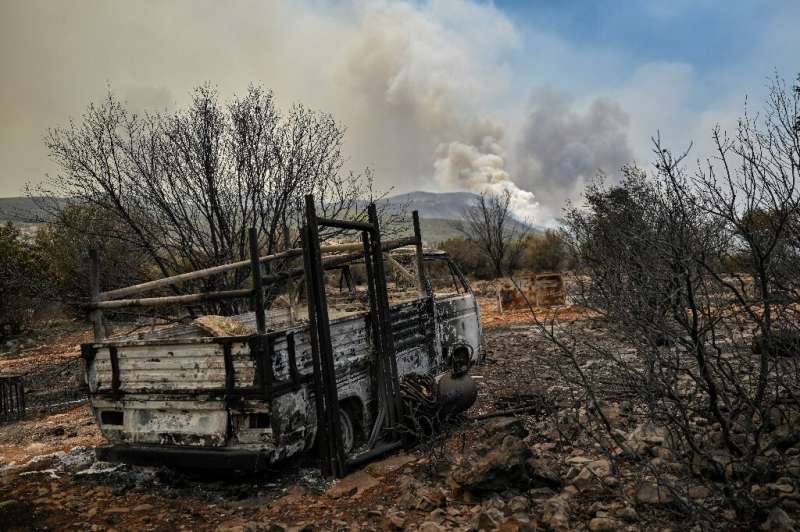 Greece is on alert for forest fires, with firefighters still battling dozens of blazes