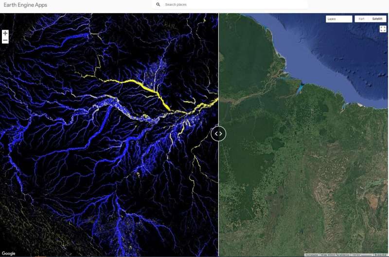 Groundbreaking study of river channel belts results inn a valuable online map