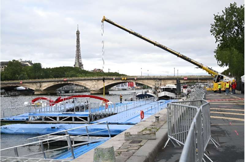 Heavy rains in Paris for the past week have caused sewers to overflow, polluting the Seine with wastewater