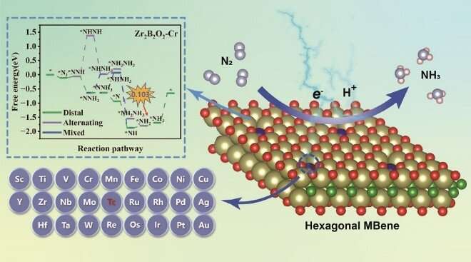 Breaking News Hexagonal MBene: A promising platform for the electrocatalytic nitrogen reduce fee response