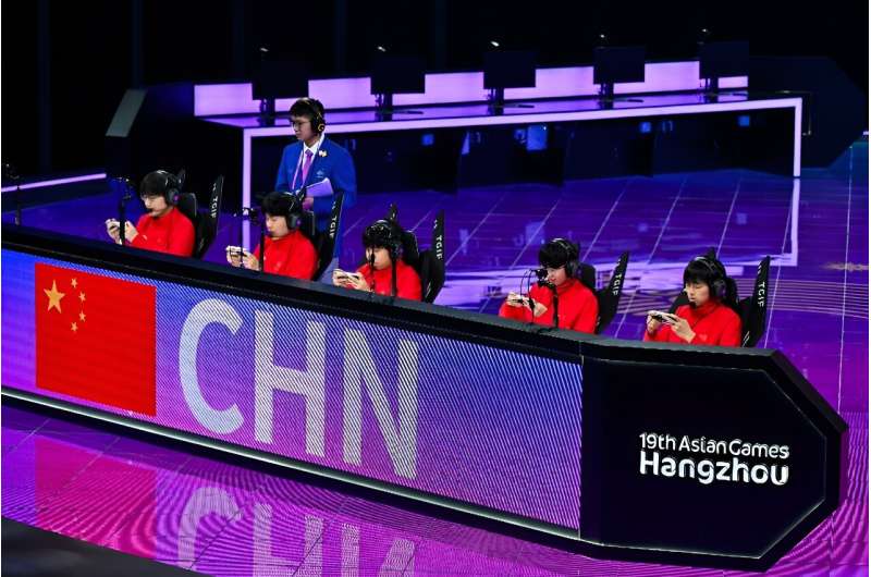 Hosts China in action at the Asian Games in eSports
