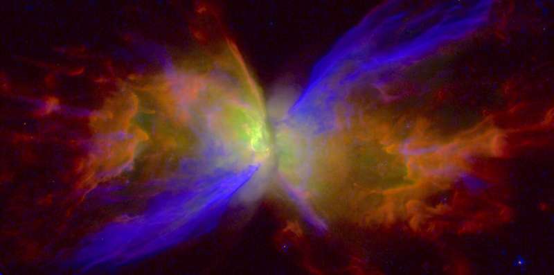 How did the Butterfly Nebula get its wings? It's complicated
