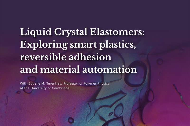 How liquid crystal elastomer research is paving the way for new applications and practical devices