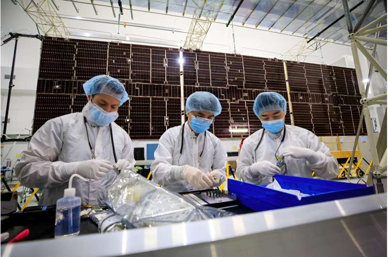 Huge solar arrays permanently installed on NASA’s Psyche spacecraft
