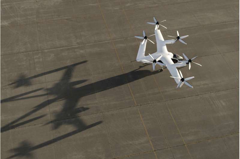 Hundreds of flying taxis to be made in Ohio, home of the Wright brothers and astronaut legends