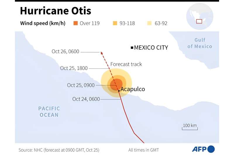 Hurricane Otis cuts off Mexico's battered Acapulco