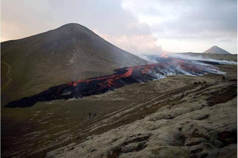 Iceland has 33 active volcanic systems