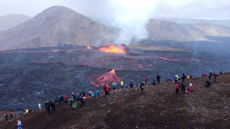 Iceland's Fagradalsfjall volcano last erupted in 2022