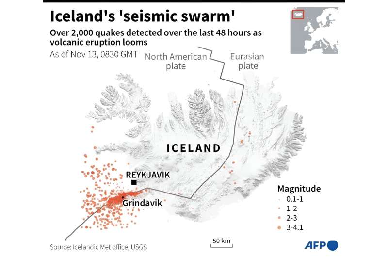 Iceland's 'seismic swarm'