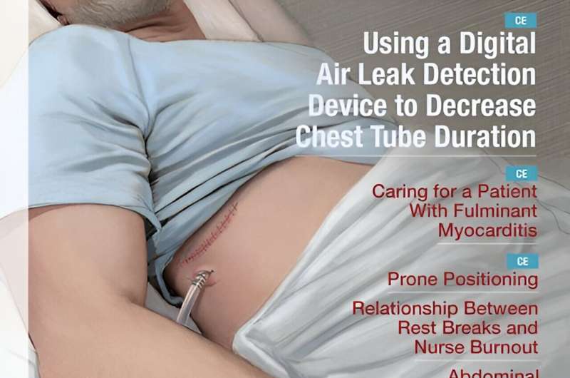 Improved air leak detection reduces chest tube duration