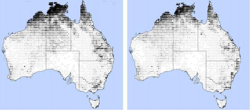 In a bad fire year, Australia records over 450,000 hotspots—maps show where the risks have increased over 20 years