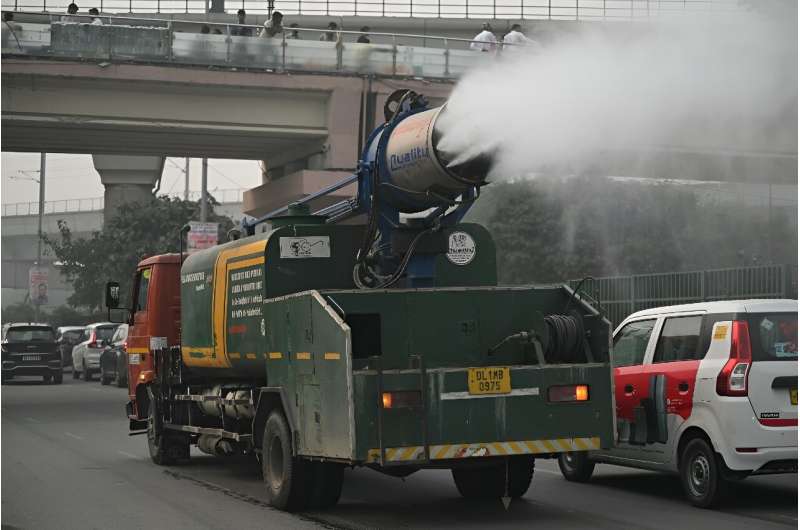 India already uses anti-smog guns to dampen down pollution, but scientists are planning to use cloud seeding by air