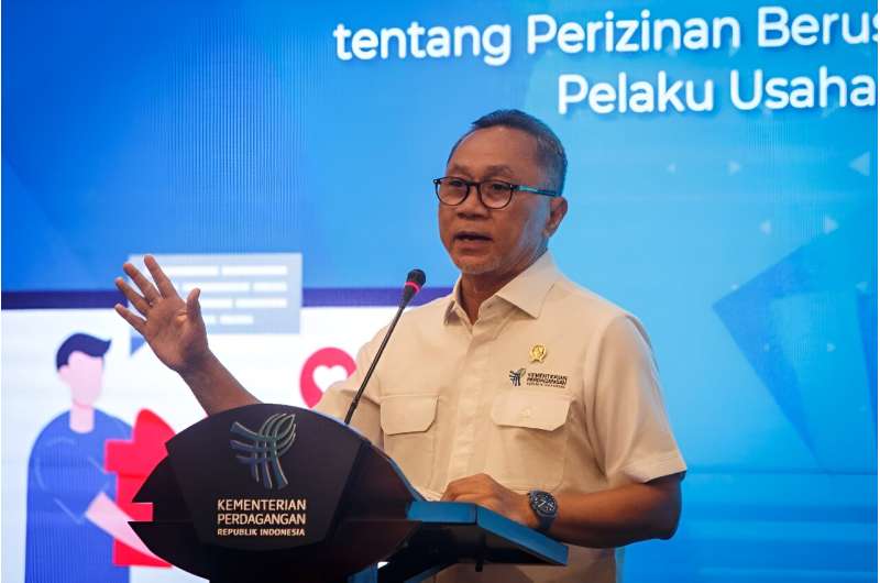 Indonesia's Minister of Trade Zulkifli Hasan said social commerce platforms would have a week to comply with the new rule