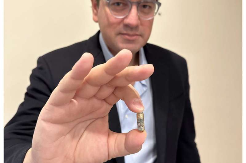 Ingestible electronic device detects breathing depression in patients