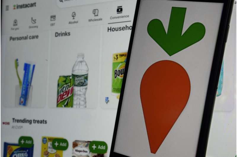 Instacart's IPO surges as the grocery delivery company goes from the supermarket to the stock market