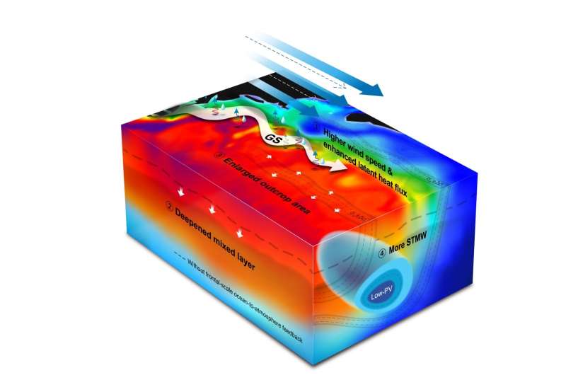 International research team discovers Gulf Stream thermal fronts controlling North Atlantic subtropical mode water formation