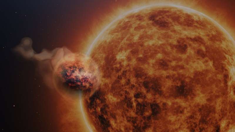 James Webb Space Telescope detects water vapor, sulfur dioxide and sand clouds in the atmosphere of a nearby exoplanet