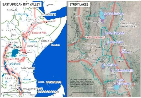Kenya's Rift Valley lakes are rising, putting thousands at risk—we now know why