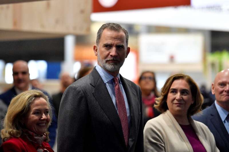 King Felipe VI of Spain was on hand to open the event