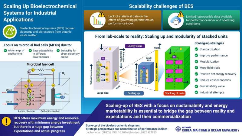 Des chercheurs de la Korea Maritime and Ocean University présentent des stratégies pour la mise à l'échelle des systèmes bioélectrochimiques