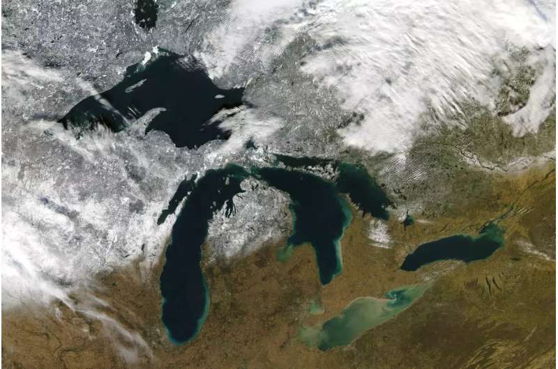 Lakes reflect the pace of shifting seasons