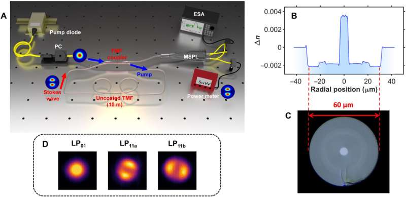 Lasers squared: A two-domain photon-phonon laser