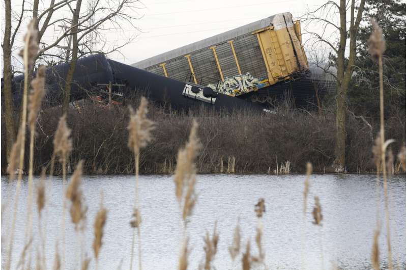 The latest Ohio derailment poses no public risk, officials say