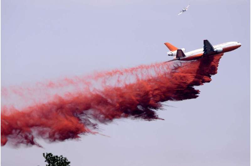 Lawsuit jeopardizes use of crucial wildfire retardant, US Forest Service claims