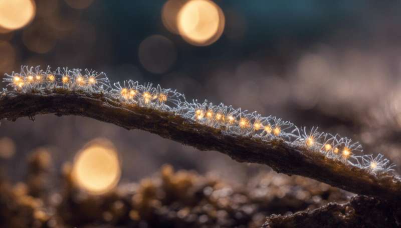 Light pollution is taking the sparkle out of glow-worm mating